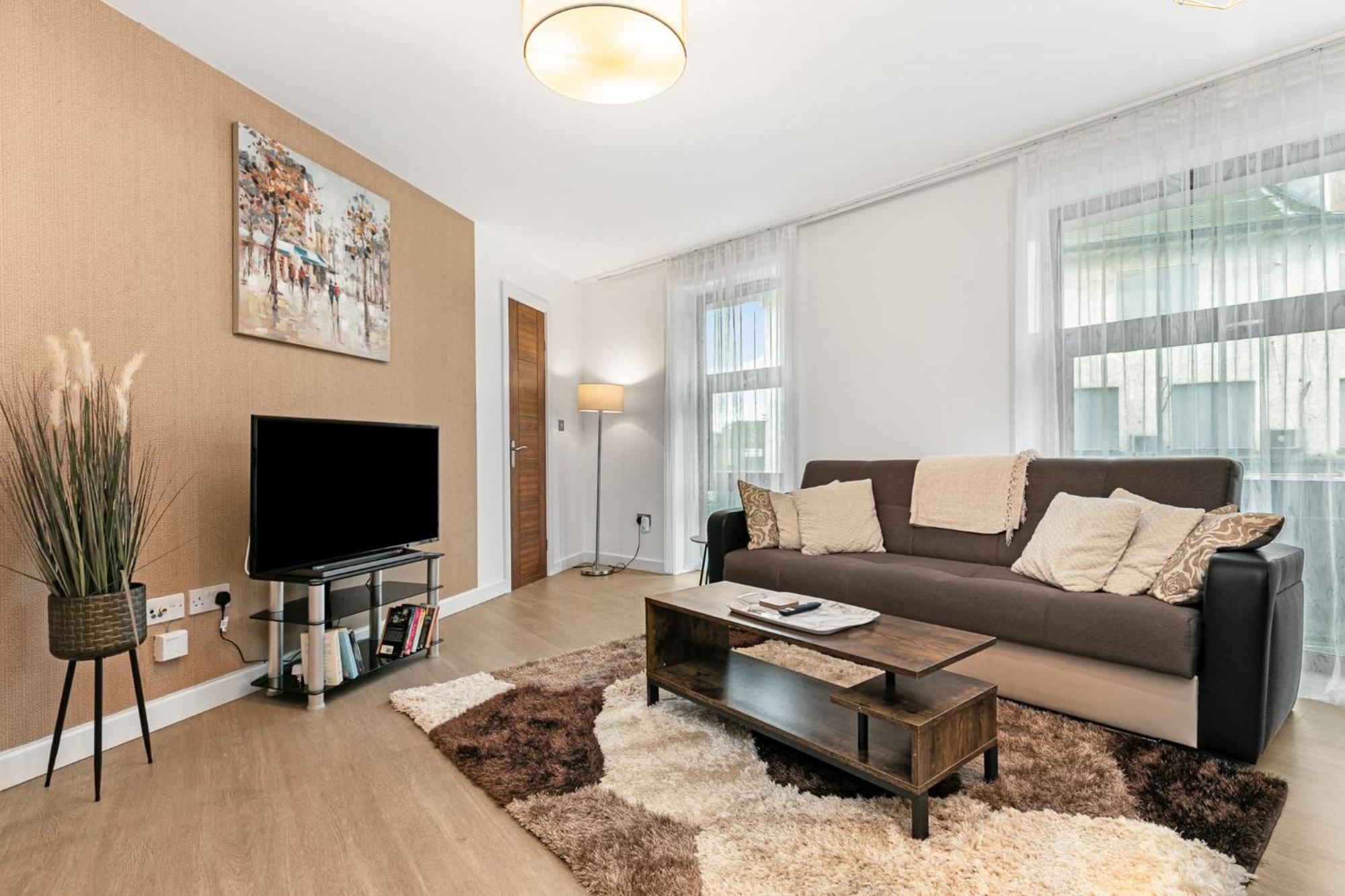 Modern 1 Bedroom Apartment In Woking Town Centre Ngoại thất bức ảnh